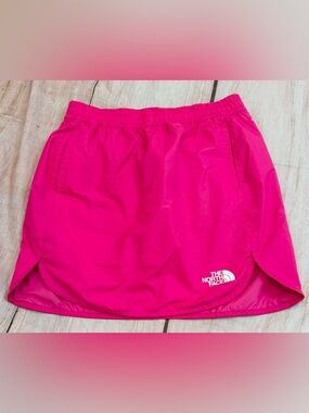 The North Face Skirt Womens Small Pink Hydrenaline Windwall Tennis Hike Camp